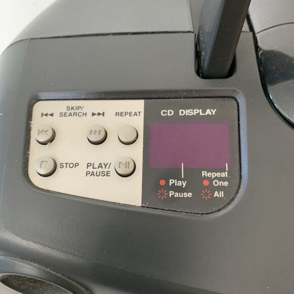 Vintage Audiovox CD 1892 Radio CD Player Cassette Tape Player Mfg 1997 Works - Picture 10 of 12